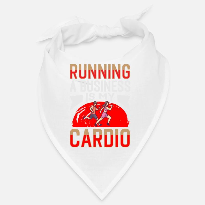 Das Marathon-Geschäft ist Cardio-Laufen Bandana