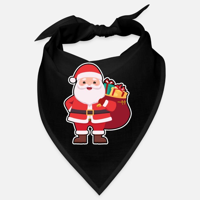 01 Mignon Mignon Père Noël Cadeaux Bandana