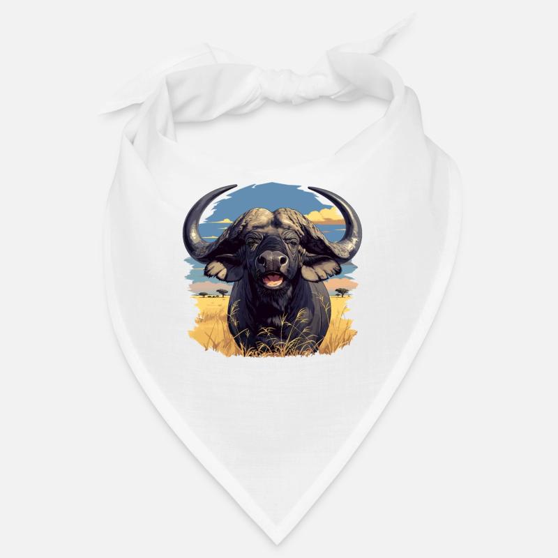 Buffles Buffalo Büffel Bandana