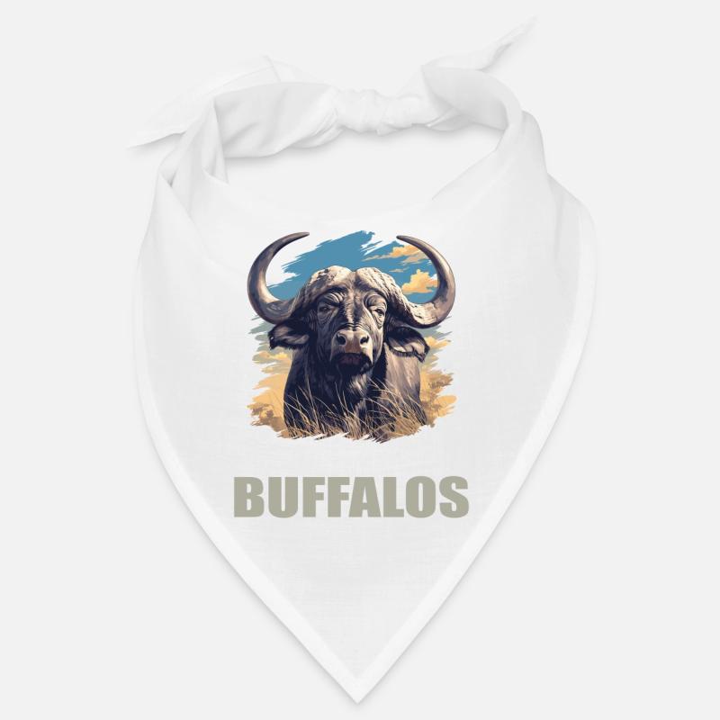 Buffalos Buffalo Büffel Bandana