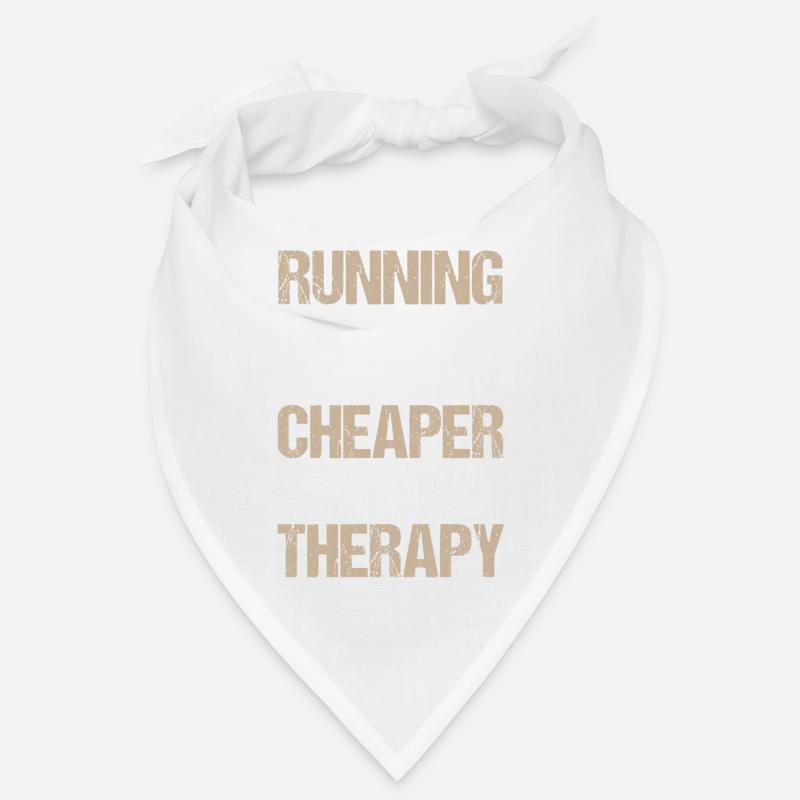 Cheaper Than Therapy Jogging Running Bandana