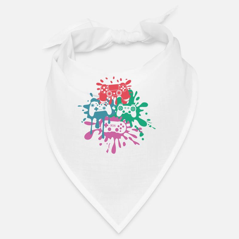 Pixel-Controller – Retro Gaming Design Bandana