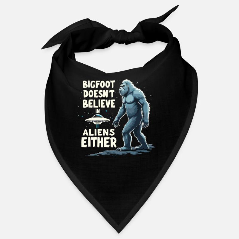 Bigfoot Believer Sasquatch Cryptid Forest Creature Bandana