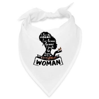 Ermächtigung der Frau Empowering Woman - Bandana - Weiß - Vorne