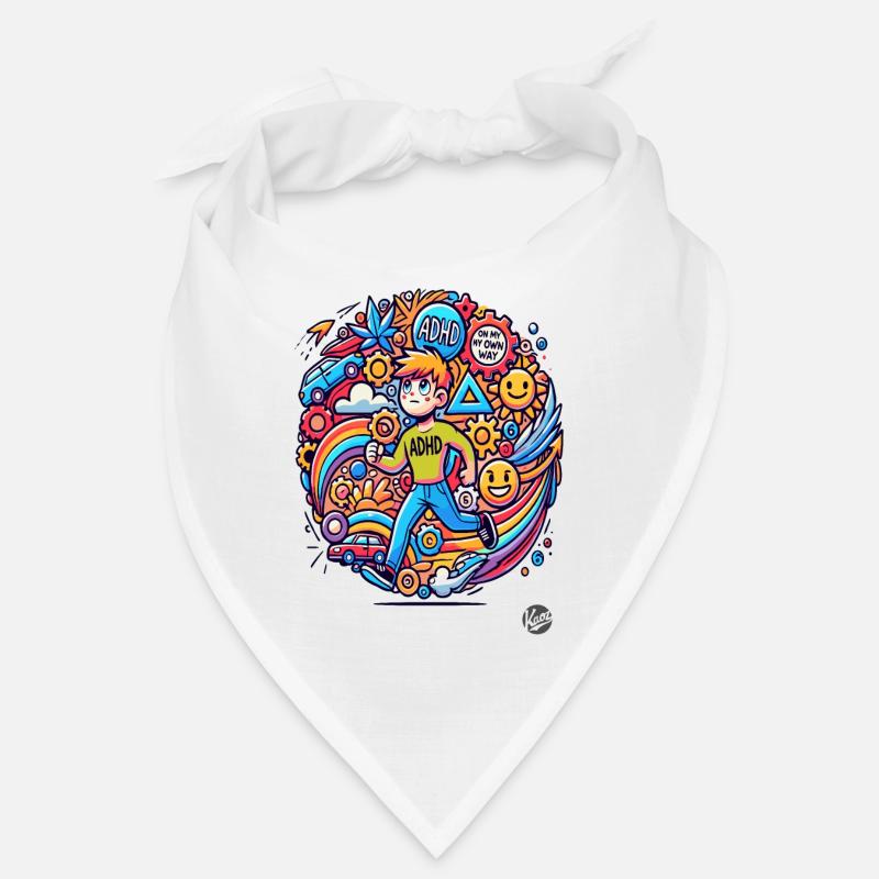 On my own path with ADHD Bandana