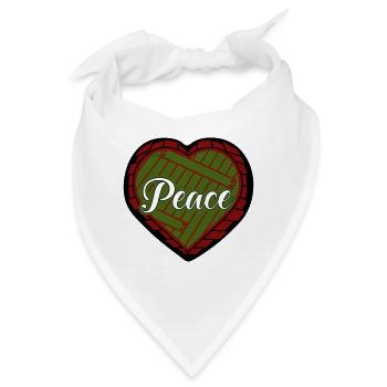 FRIEDE - Bandana - Weiß - Vorne