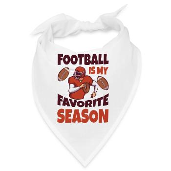 Fußballer Meine Lieblingssaison Fußball - Bandana - Weiß - Vorne