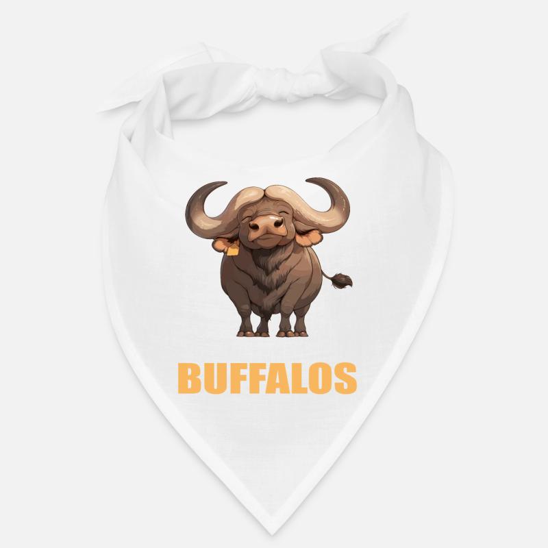 Buffles Buffalo Büffel Bandana