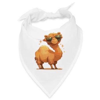 Camel Kamele Kamel - Bandana - Weiß - Vorne