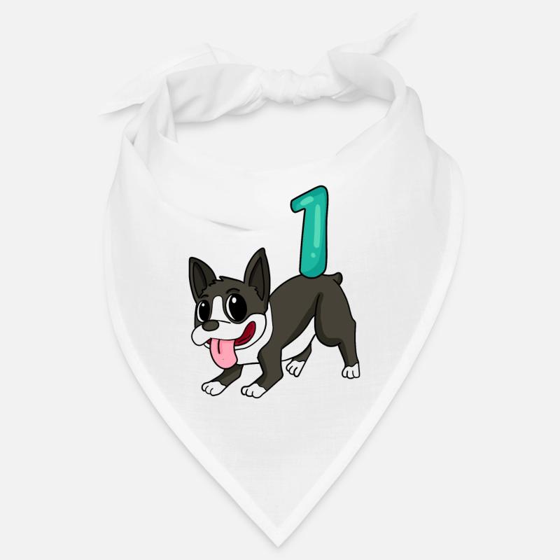 Zahl 1 Nummer Eins Bandana