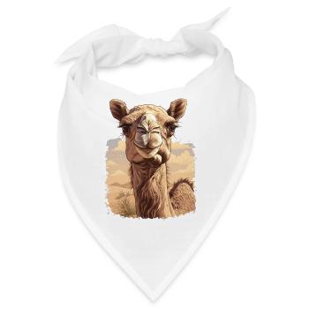 Camel Kamele Kamel - Bandana - Weiß - Vorne