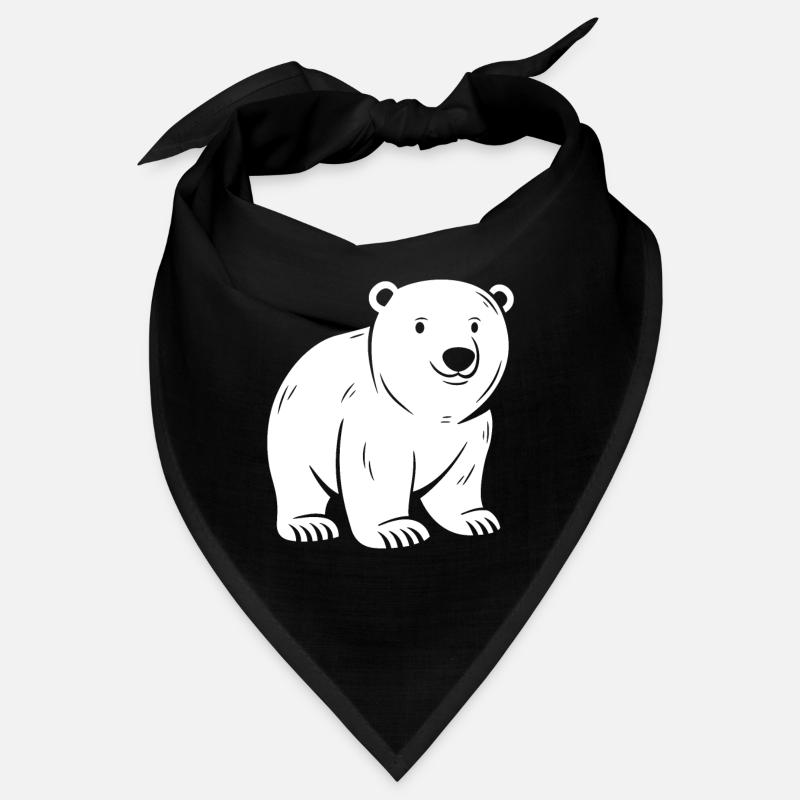 Eisbär Bandana