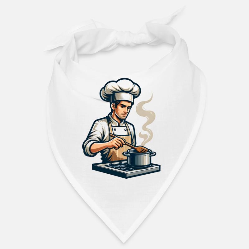 Culinary Arts Masterpieces Chef Kitchen Bandana
