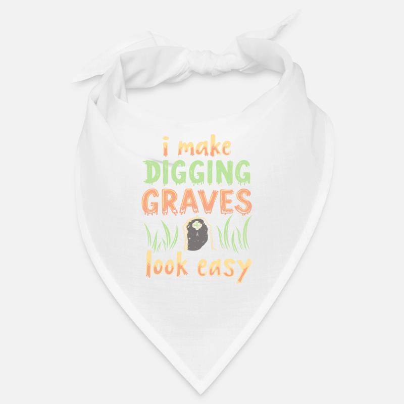 Gravedigger Funeral Assistant Bandana