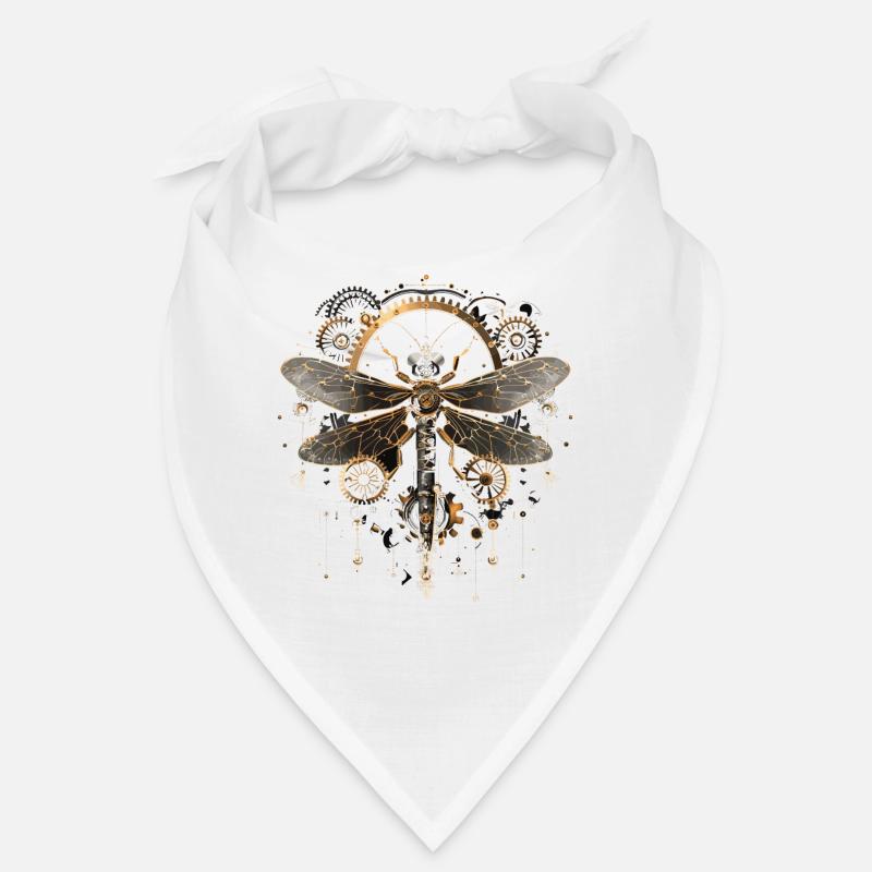 Libellule steampunk Bandana