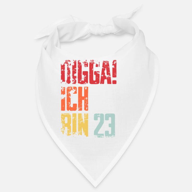 23. Geburtstag 23 Jahre Geschenk Spruch Bandana