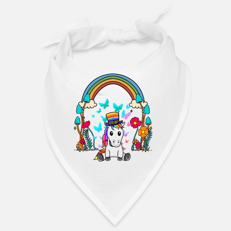 LGBT Regenbogen Regenbogenfahne Einhorn Bandana