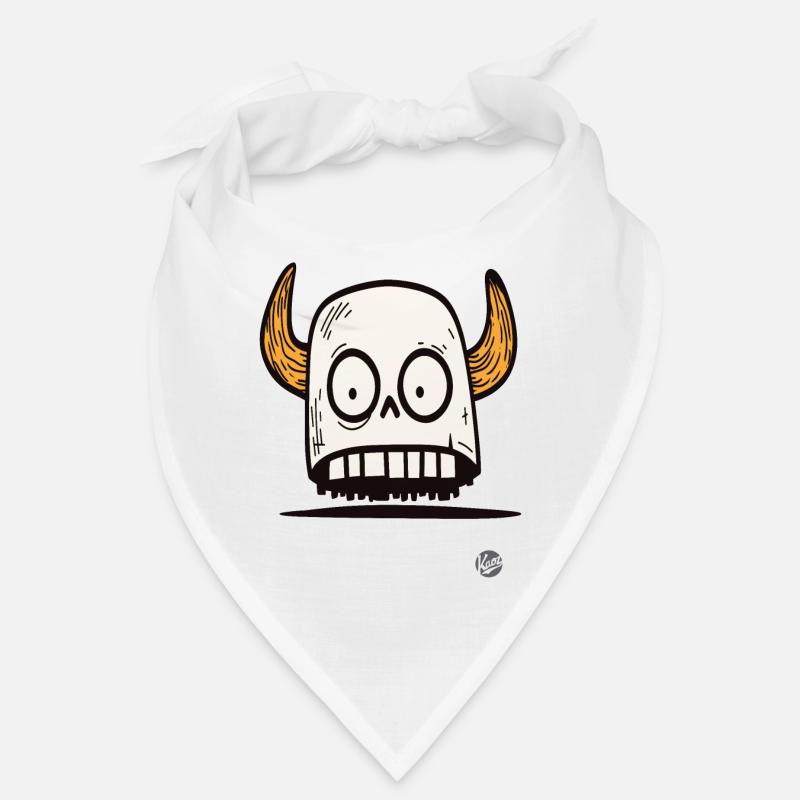 Viking skull with horns Bandana