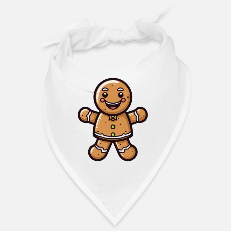 Christmas Gingerbread Baking Cookie Bandana