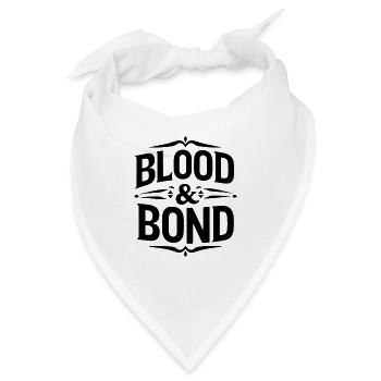 Blut und Bindung - Bandana - Weiß - Vorne