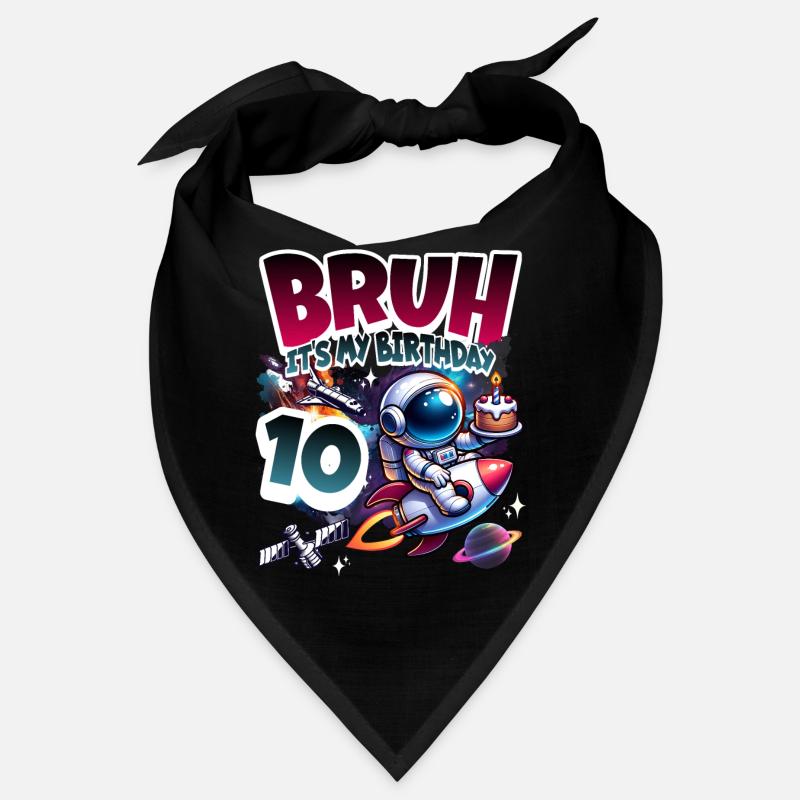Astronaute 10e anniversaire Espace Bandana