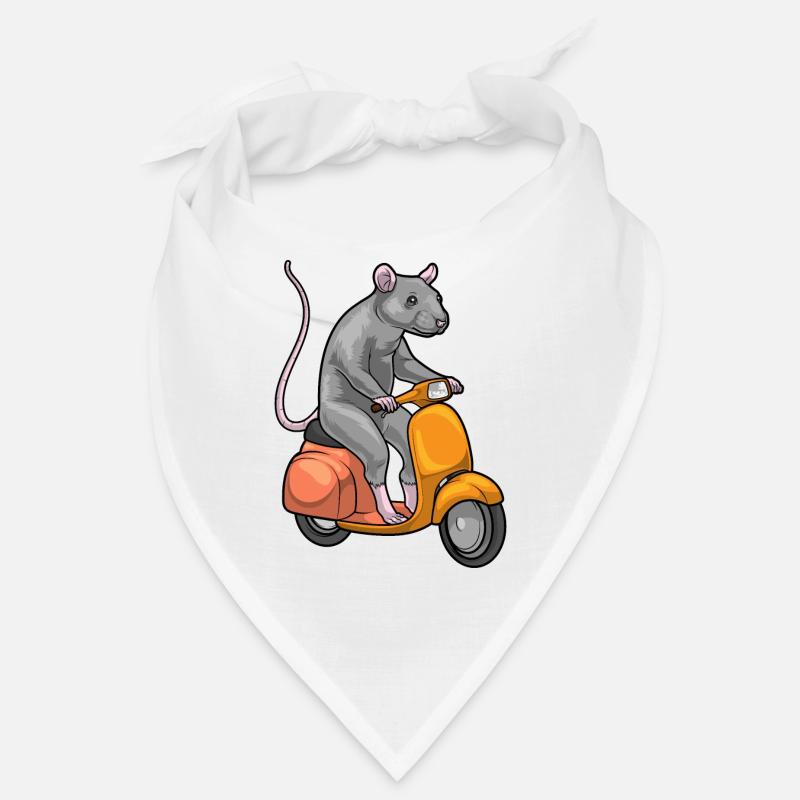 Ratte Motorroller Bandana