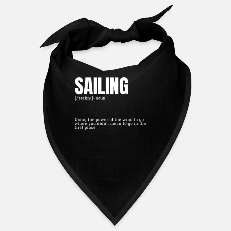 Funny Sailing Definition Bandana