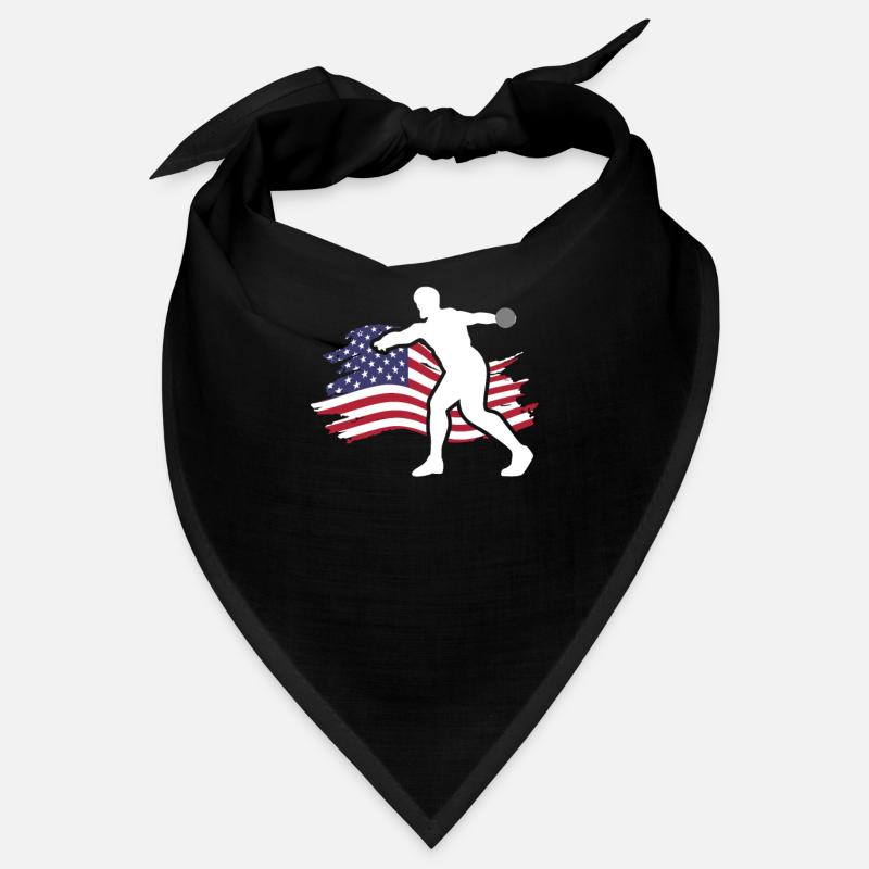 Lancer du disque Athlète Cadeau d’athlète Bandana