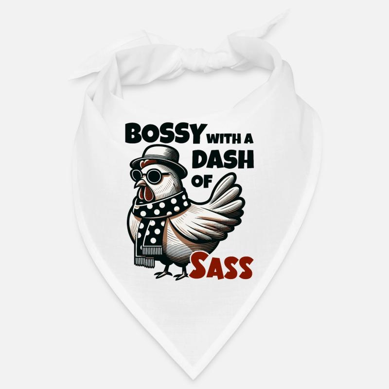 Bossy mit einer Prise Charme – Coole Henne Bandana
