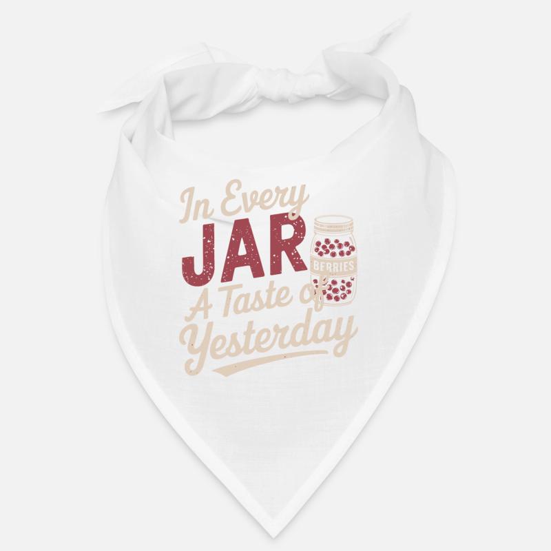 Conservation des aliments faits maison Bandana