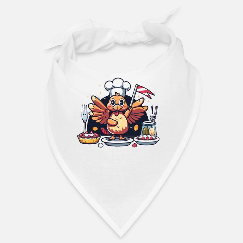 Dankbares Gobble Wobble Thanksgiving Bandana