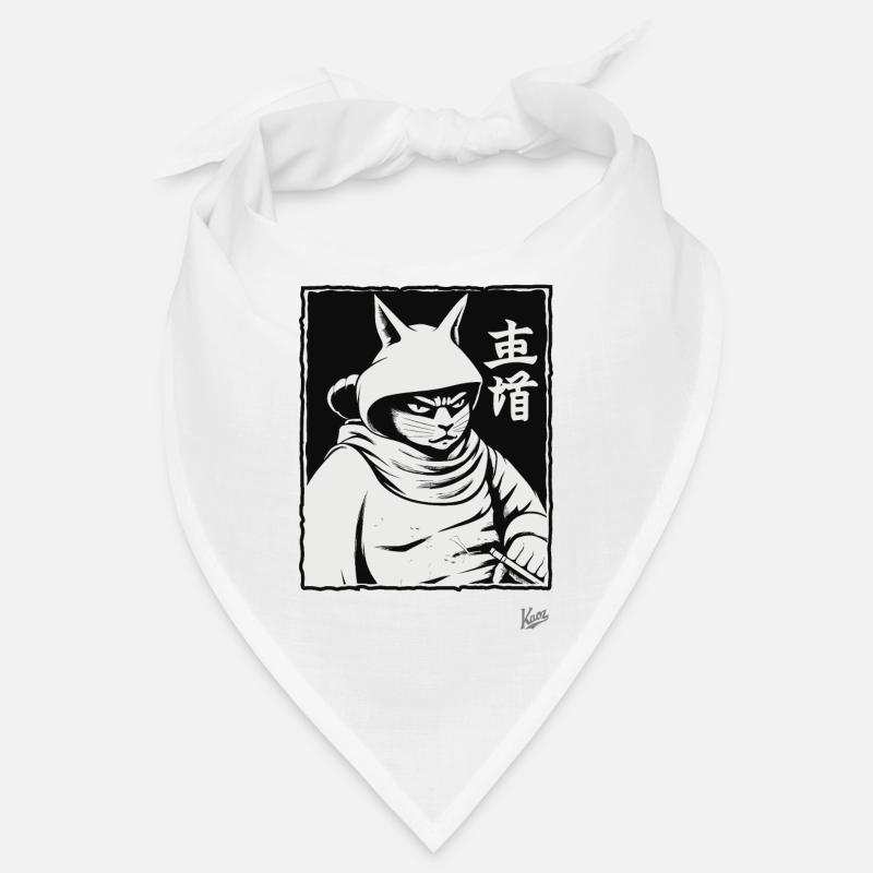 Samurai-Shogun-Katze Bandana