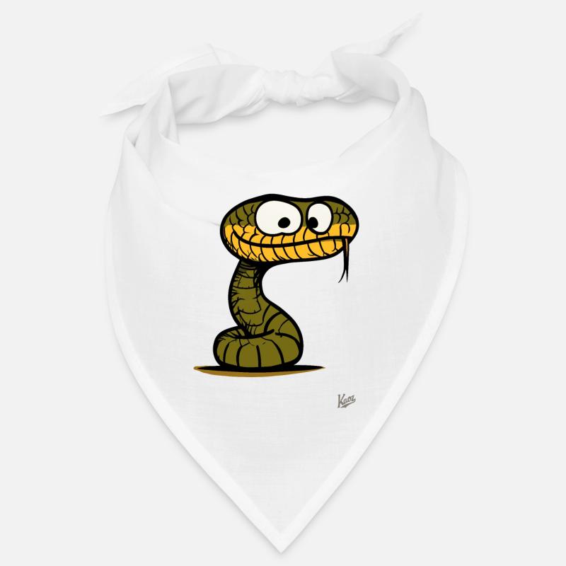 Stupid looking funny snake Bandana