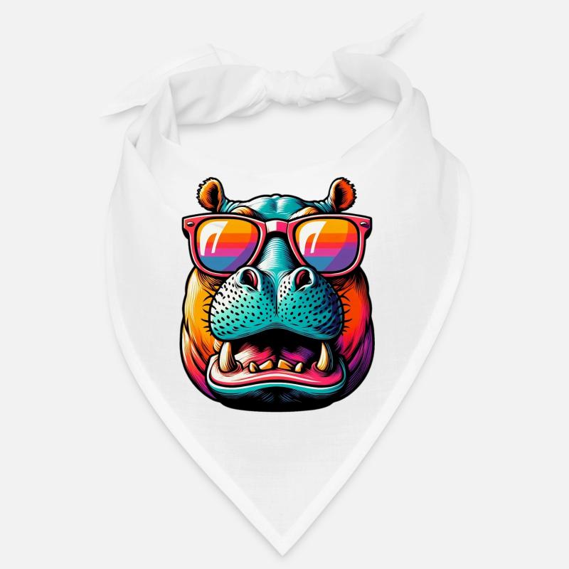 Hippopotame Bandana