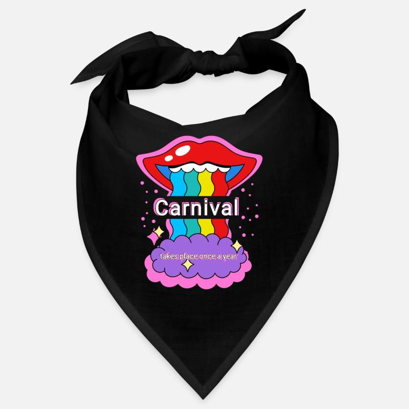 Carnival Regenbogen Farben Bandana