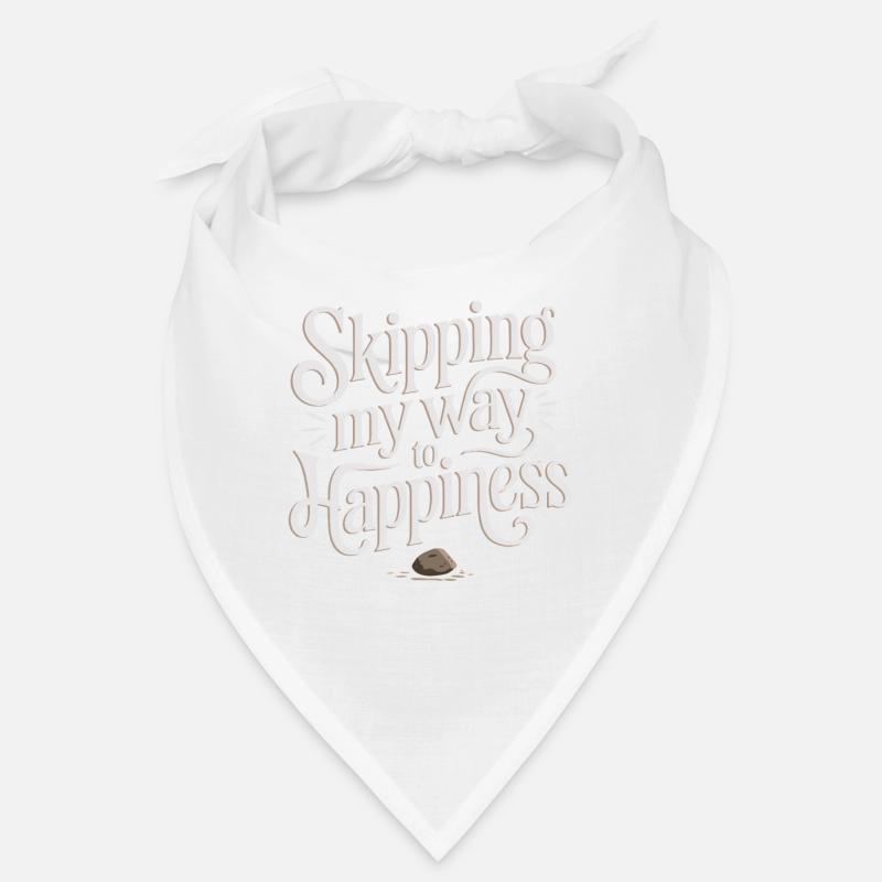 Stone jumping, stone jumping, outdoor hobby stone Bandana