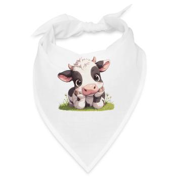 Kühe Kuh - Bandana - Weiß - Vorne