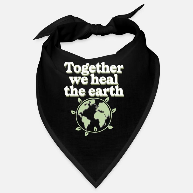 Climate optimism, Earth Day, Sustainability Bandana