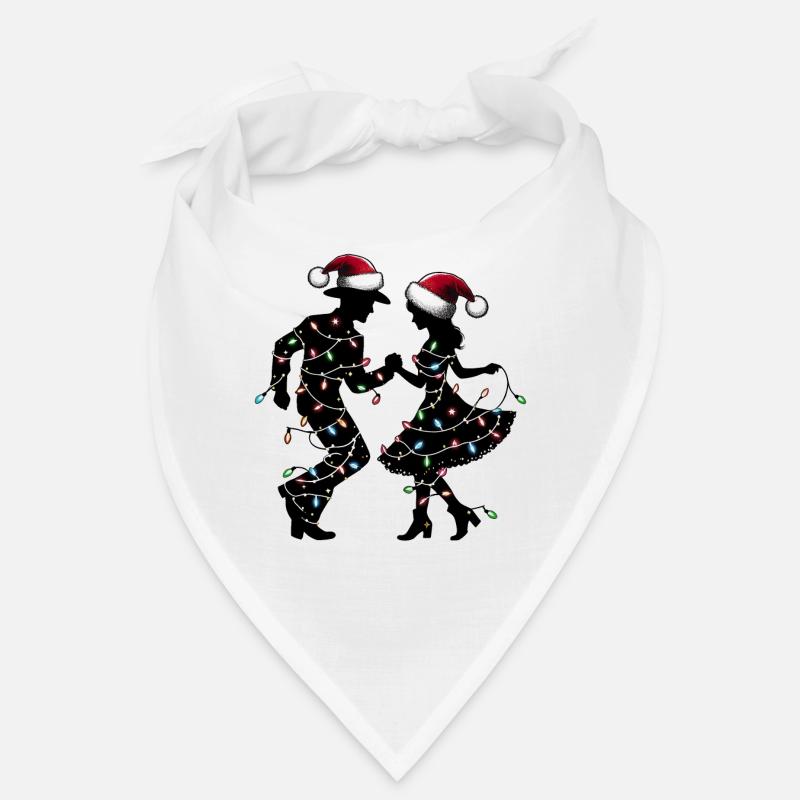 Line Dance Line Dancing Line Dancer Weihnachtsmütz Bandana