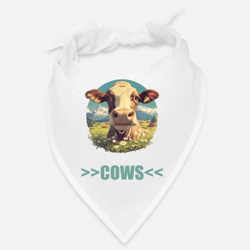 Cows Cow Bandana