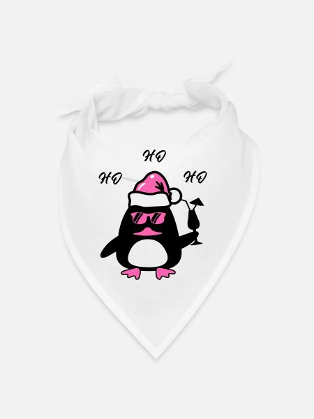 Noël du canard de plage - Bandana - blanc - Devant