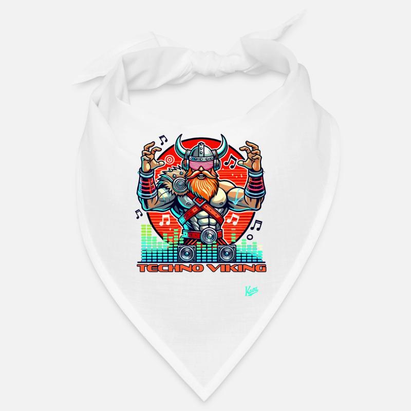 Musique techno Vikings Bandana
