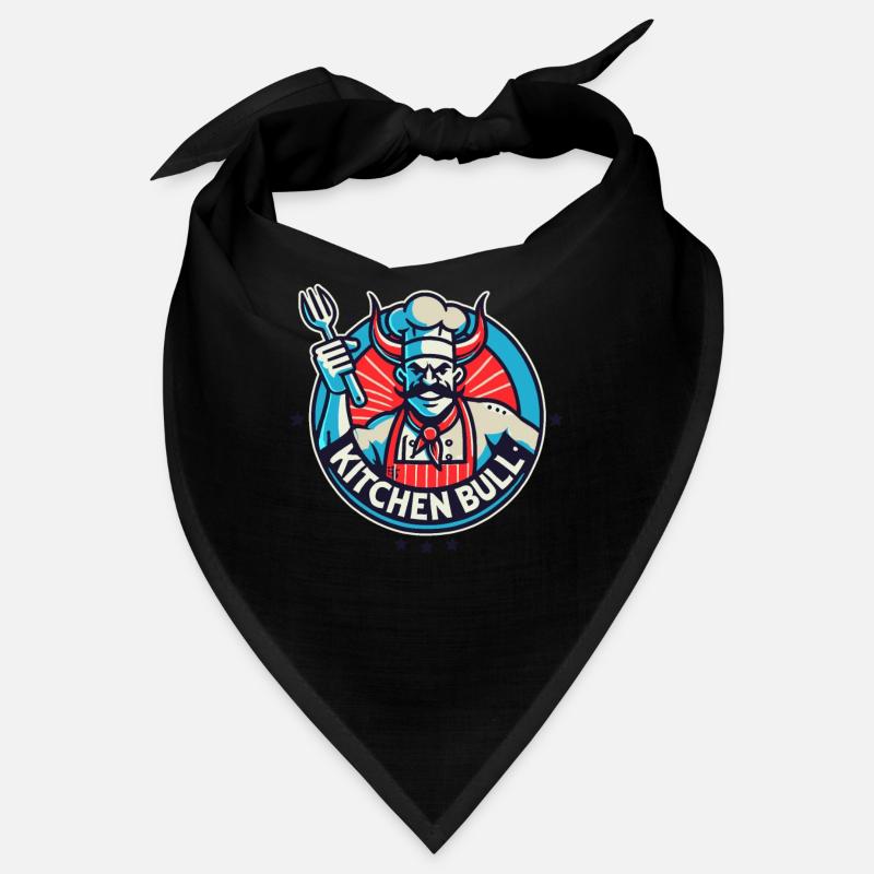Der Koch ist ein Küchen-Bulle Bandana