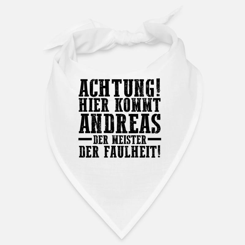 Prénom Andreas Bandana