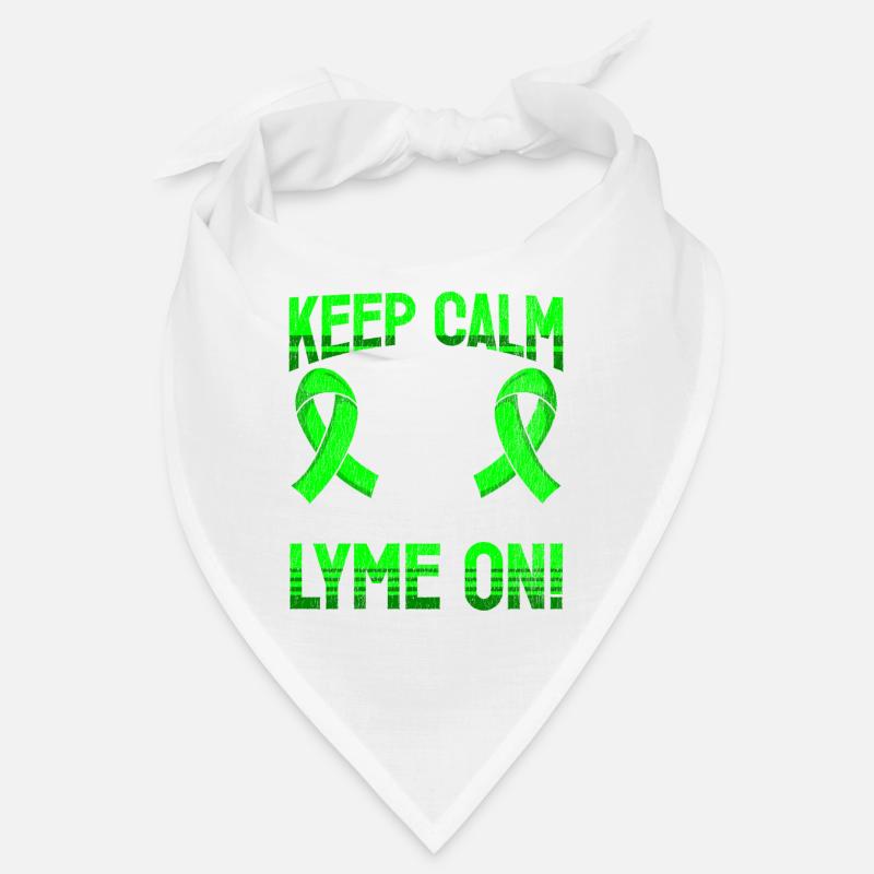 Tragen Sie Green Lyme Disease Awareness Bandana