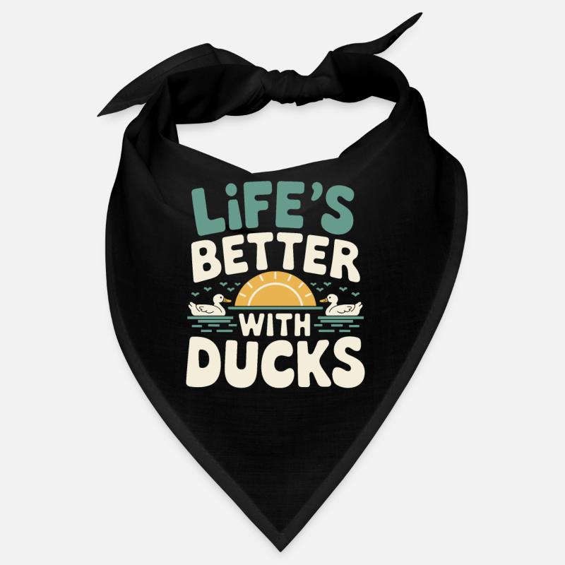 pet duck owners, duck lovers, Bandana