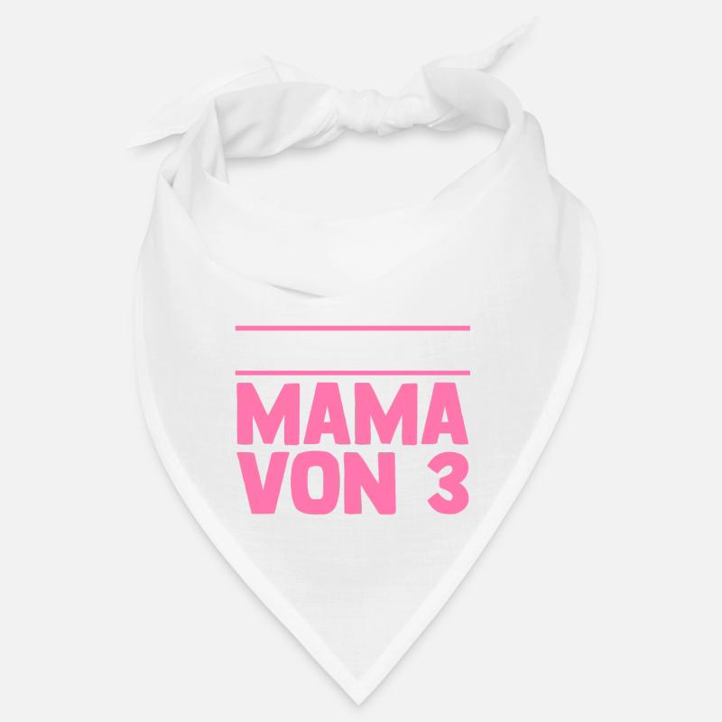 Mama Von 3 Kindern Bandana