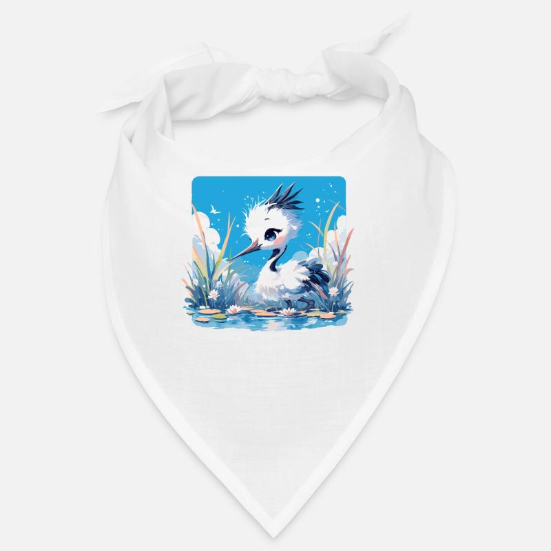 Kraniche Kranich Bandana