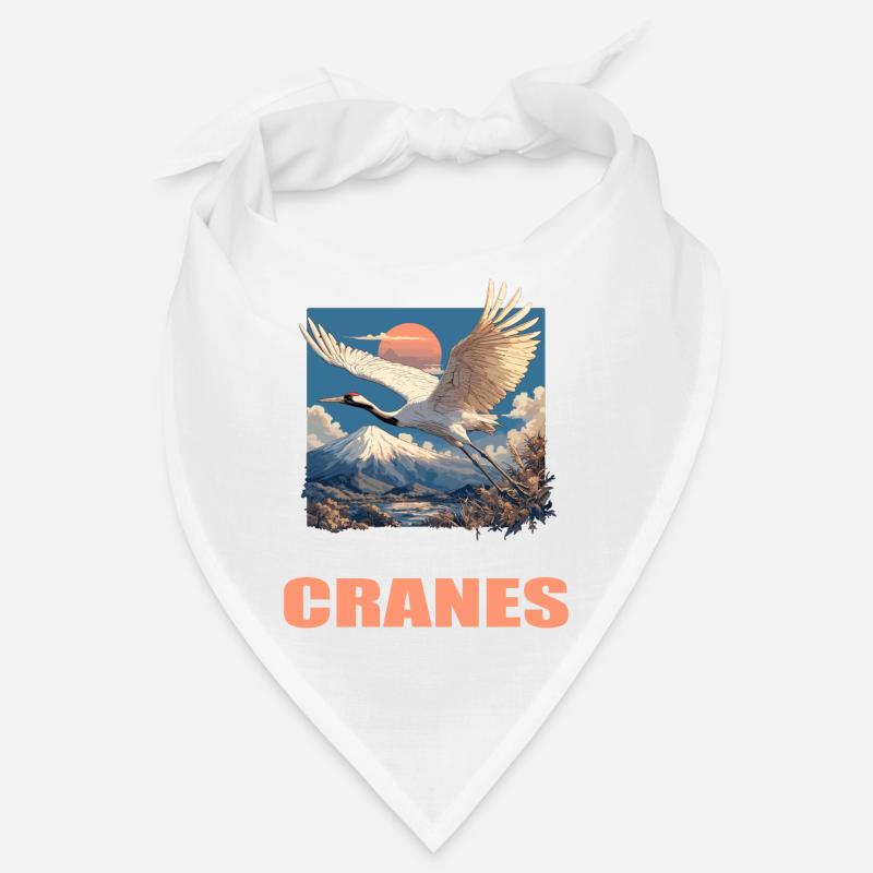 Kraniche Kranich Bandana