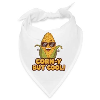 MÄHKORN, ABER KÜHL - Bandana - Weiß - Vorne